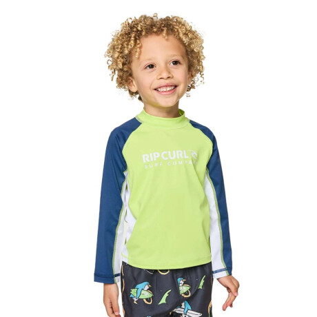Lycra Rip Curl Shock Upf Niño Verde