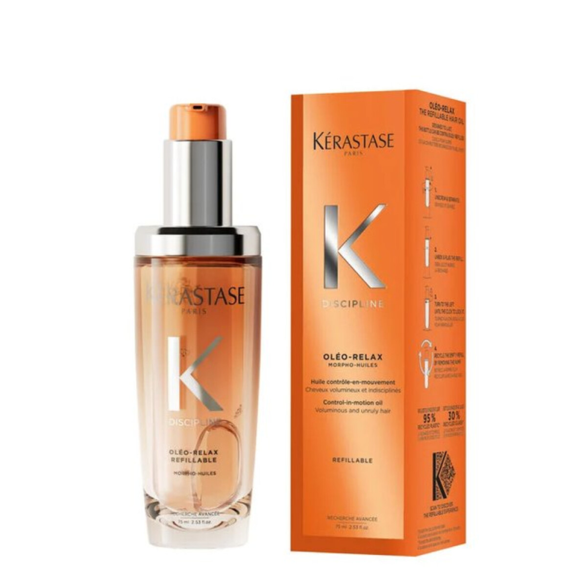 Óleo Kerastase K Discipline L’Huile Recargable 75ml 