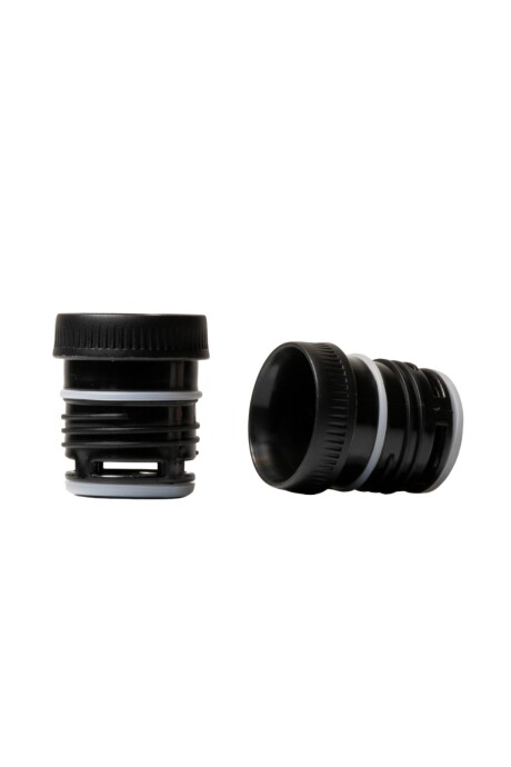 Tapón hueco brio antiderrame para termo Negro