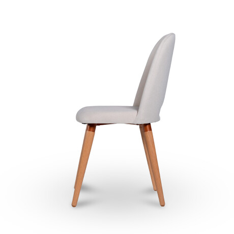 Silla Drop - Tela Rústica Linked 02 (Beige)