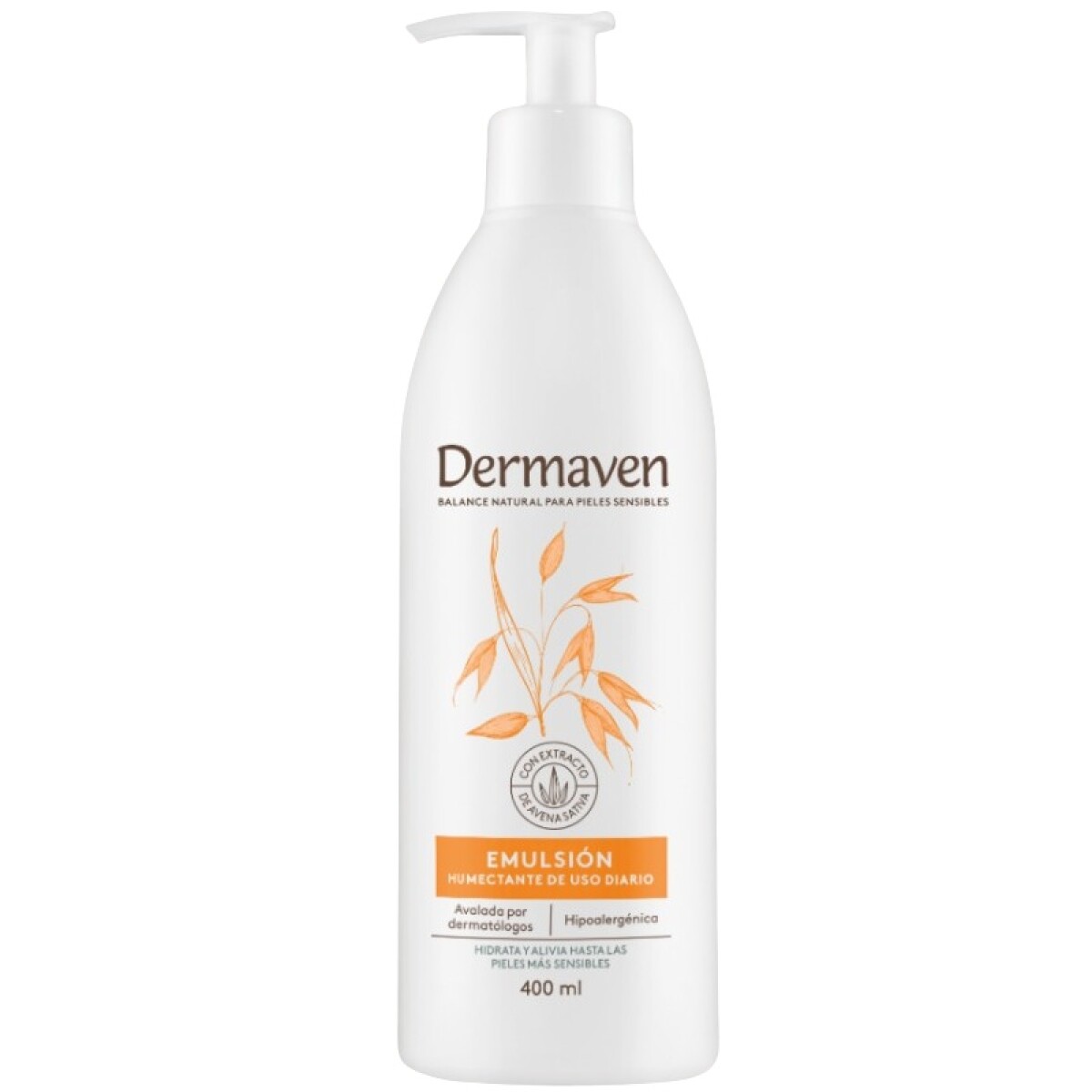 Emulsión Hidratante Corporal Dermaven 400 Ml. 