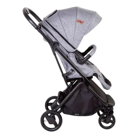 Coche de bebé Bebesit Travel System Swift con asiento giratorio 360Â° Gris