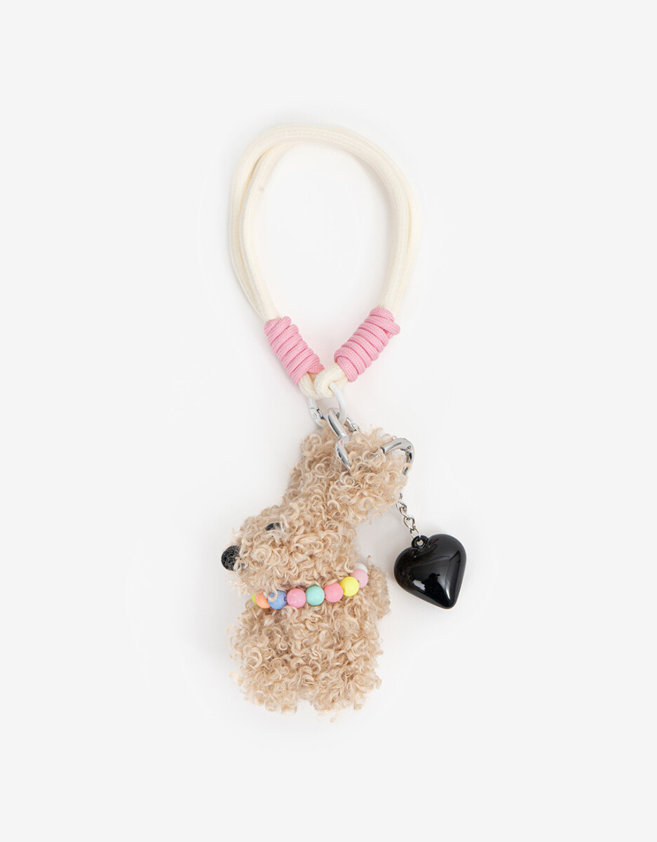 Llavero Y Bag Charm Perro 