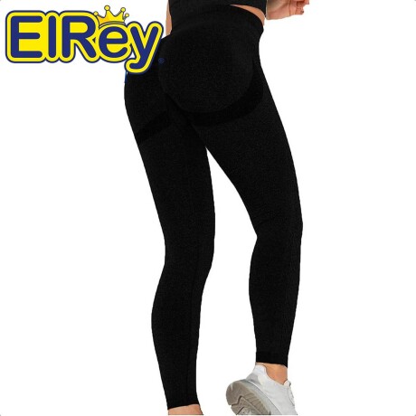 Calza Deportiva Push Up X2 Leggins Levanta Glúteos Negro