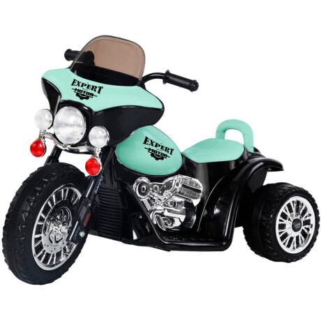 Moto A Batería Triciclo C/ Reversa Luz Sonido Música Verde