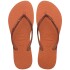 Sandalias Havaianas Slim Glitter Ii Mujer Naranja Cerrado