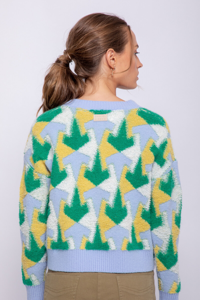 SWEATER RUTH Celeste Cielo