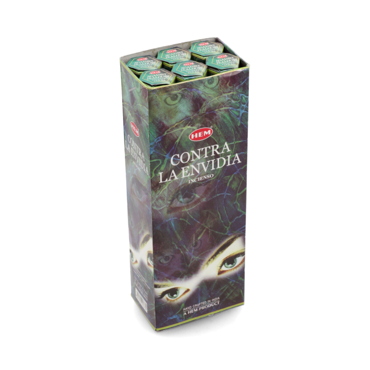 INCIENSO HEM CAJA HEXAGONAL X6 - Contra La Envidia 