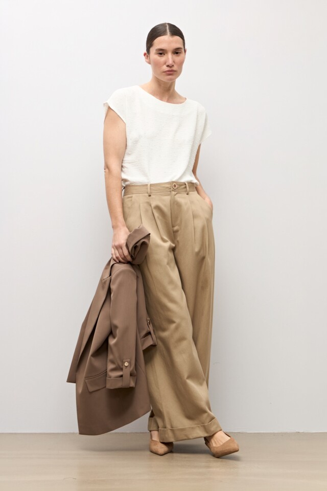 Blusa plumeti crudo