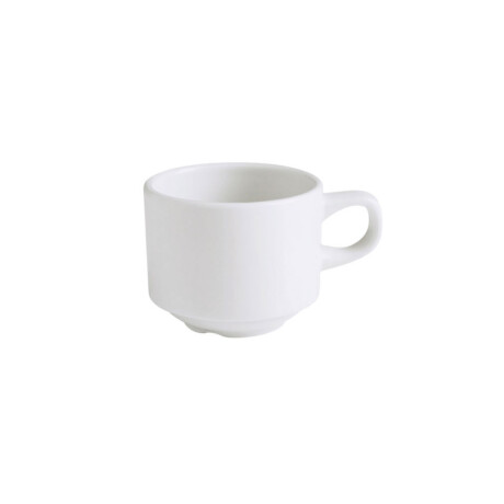 Pocillo de Té Recto Actualite 240 ml Blanco Porcelana Pocillo de Té Recto Actualite 240 ml Blanco Porcelana