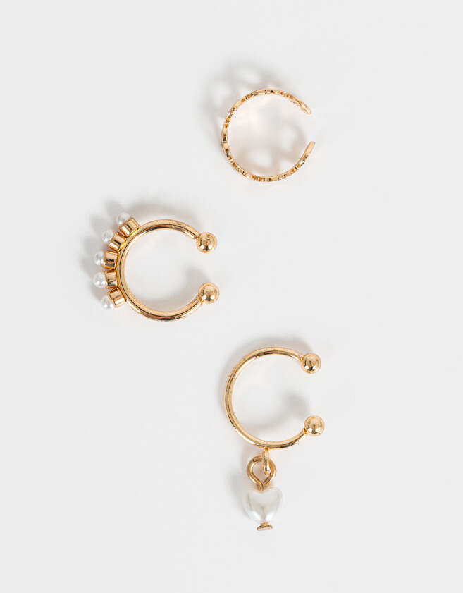 Bijou Cuff Con perlas Cuff Con Perlas - Dorado