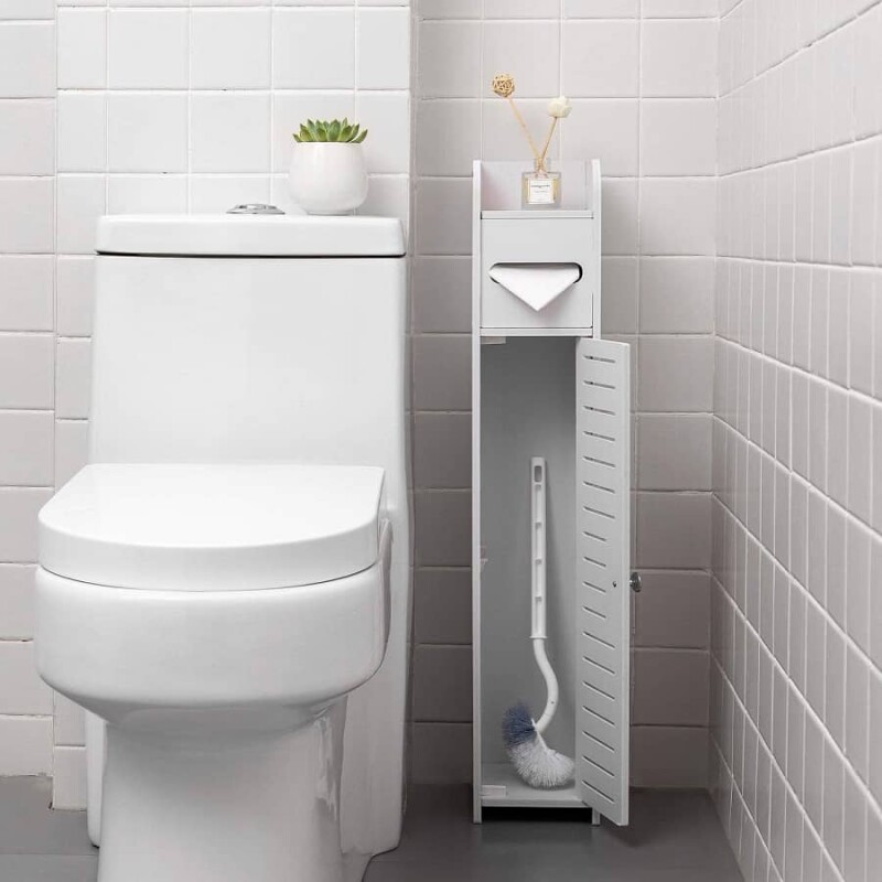 Mueble organizador con puertas y estantes Mueble organizador con puertas y estantes