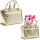 Cartera Infantil Juguete Perrito De Peluche Niñas Dorado