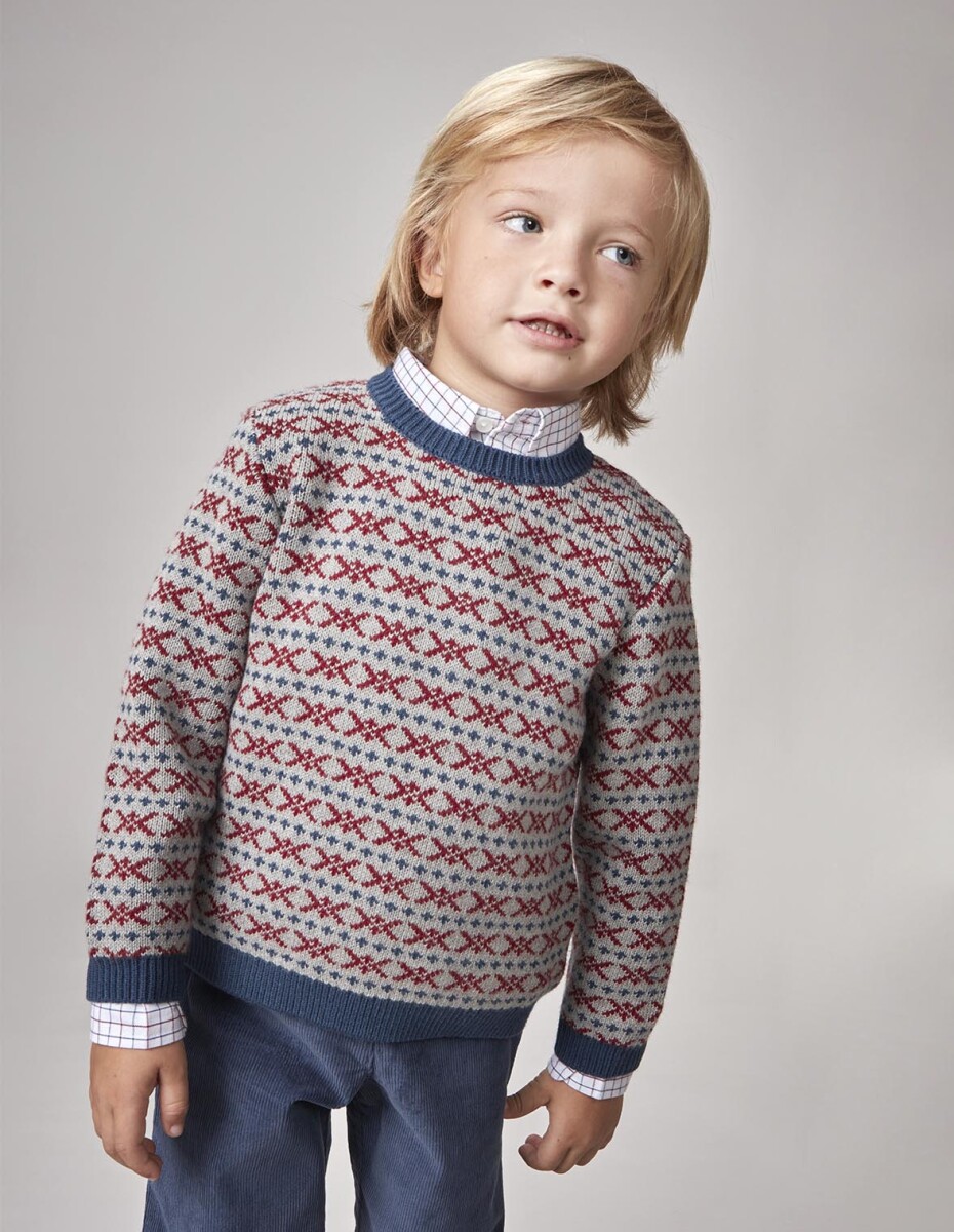 Jersey Greca - Gris Medio 