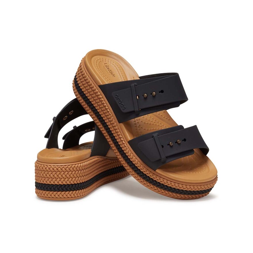Brooklyn Woven Buckle W - Mujer Black