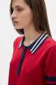 Remera Polo Ker Cherry