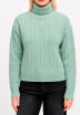 Polera trenza Verde
