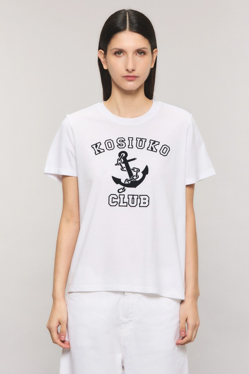 REMERA KOSIUKO CLUB Blanco