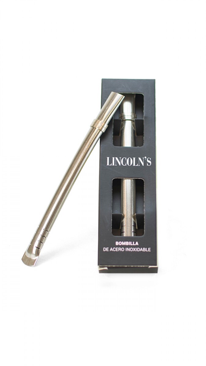 BOMBILLA PLANA ACERO INOXIDABLE - ACERO INOXIDABLE 
