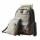 Set Mochila Bolso Cartuchera Alumno Resistente 3 Piezas Gris