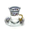 Taza de té vip arabescos x1 Negro