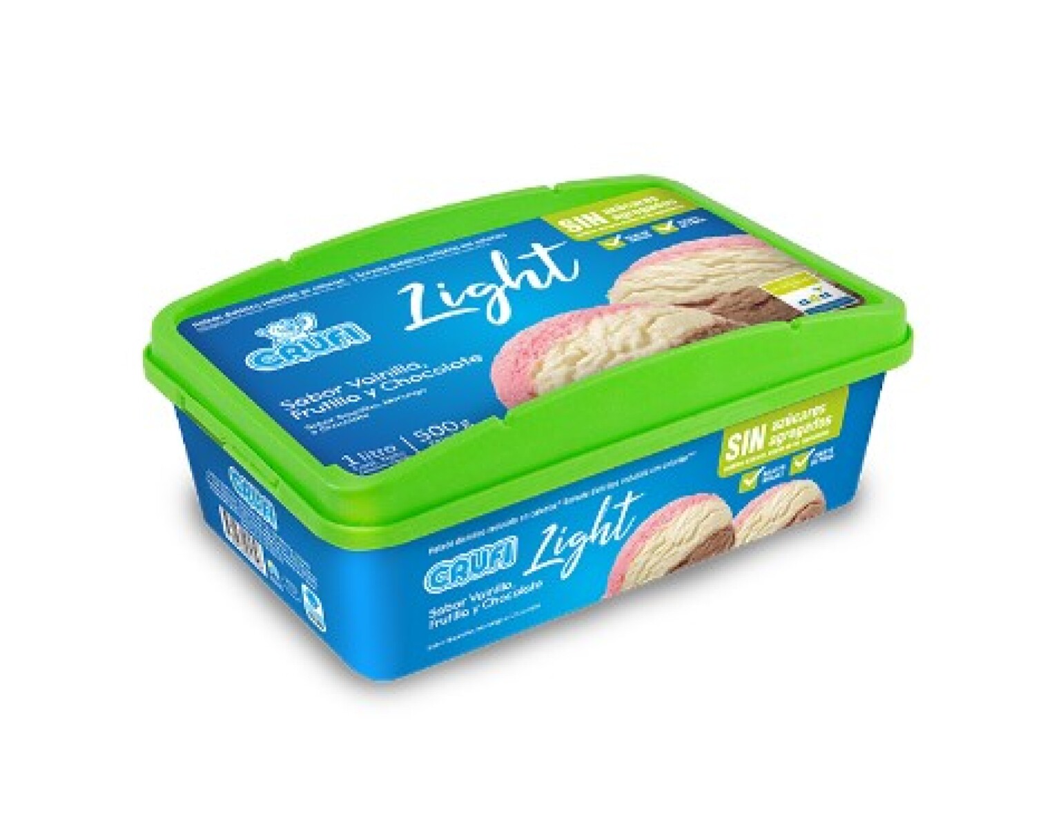 Helado Triple Crufi Light 1Lt 