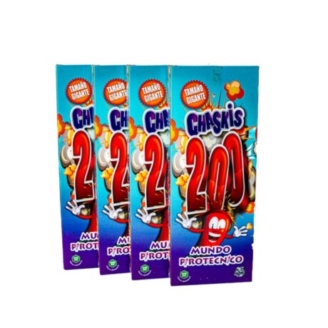 ESTALLO CHASKI 200PCS ESTALLO CHASKI 200PCS