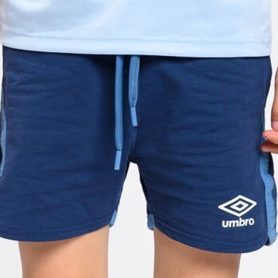 Short de Hombre Umbro Dell Azul Marino - Azul Piedra
