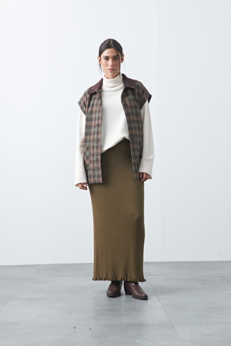 FALDA ROBINE Verde Musgo