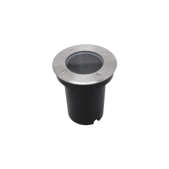 Luminaria de embutir piso GU10 IP65 Ø11x13cm IX4416