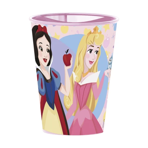 Vaso Plástico Las Princesas Disney 260 ml U