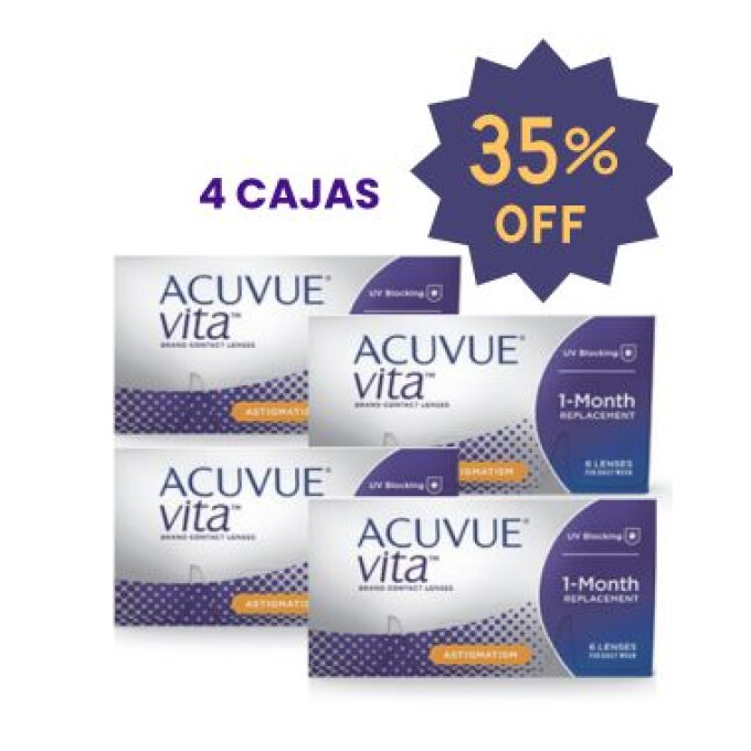 Promo 35% off Acuvue Vita Torico Blanco Promo 35% off Acuvue Vita Torico Blanco