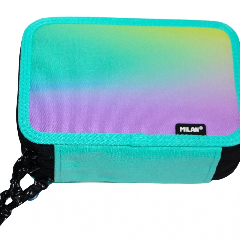 CARTUCHERA MILAN 3 PISOS COMPLETA DE UTILES SUNSET CELESTE CARTUCHERA MILAN 3 PISOS COMPLETA DE UTILES SUNSET CELESTE