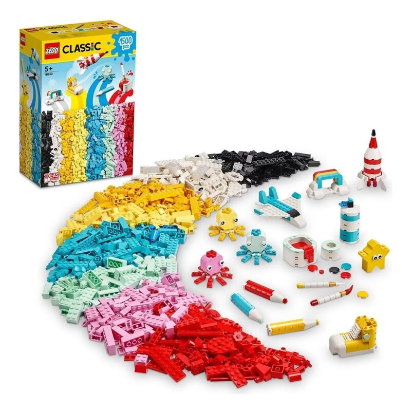 Lego Classic 11032 Creatividad A Todo Color 1500 Pzs Lego Classic 11032 Creatividad A Todo Color 1500 Pzs