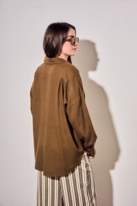 Camisa Lino Oliva