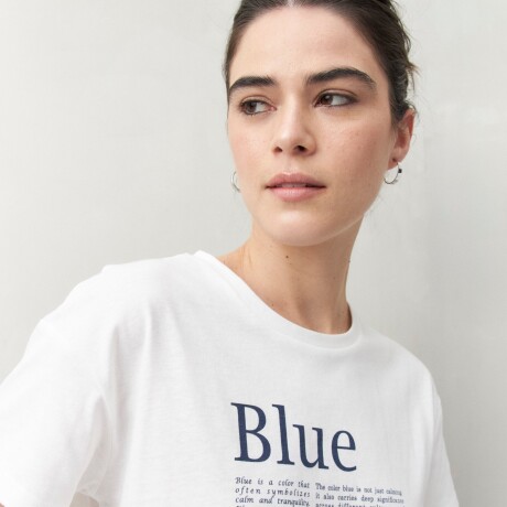 REMERA RIMENA Blanco