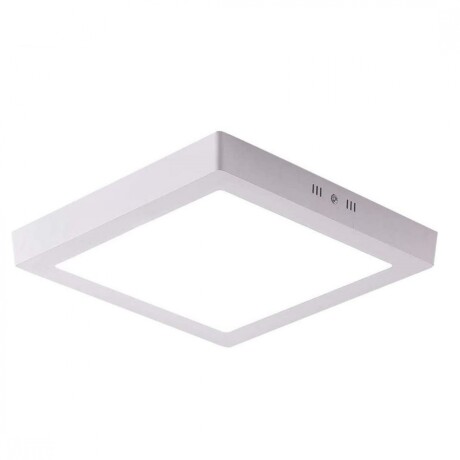 Panel LED 18W, de adosar, aplicar cuadrado BLANCO Frío 6500K