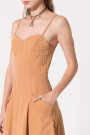 VESTIDO CANDE Camel