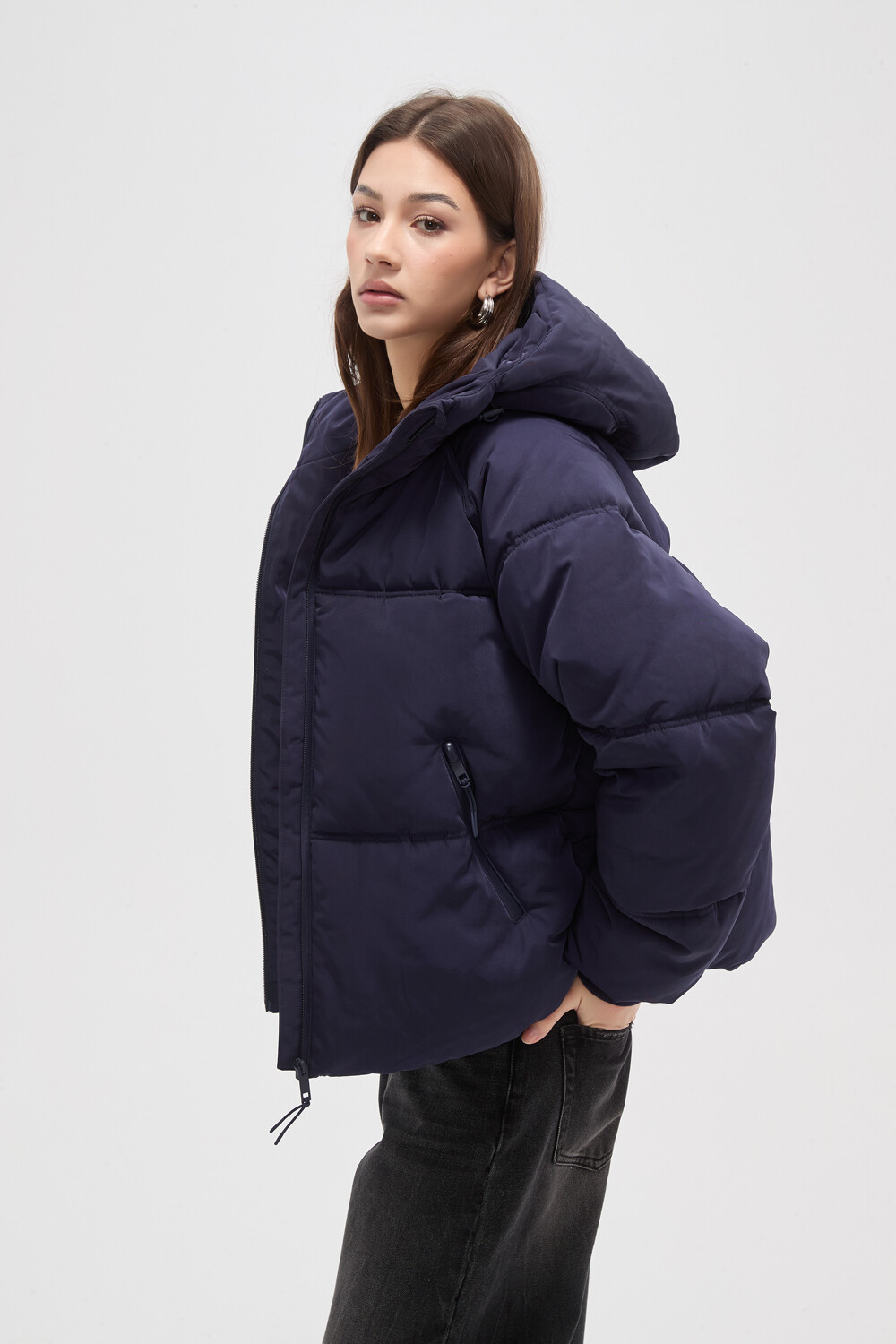 Campera Samia Azul Marino