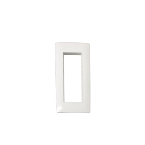 Plaqueta p/6 módulos - Presta blanco ELE00907