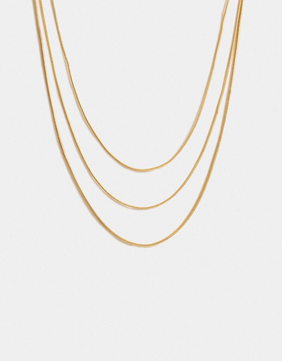Collares Largos Premium Gold - Dorado 