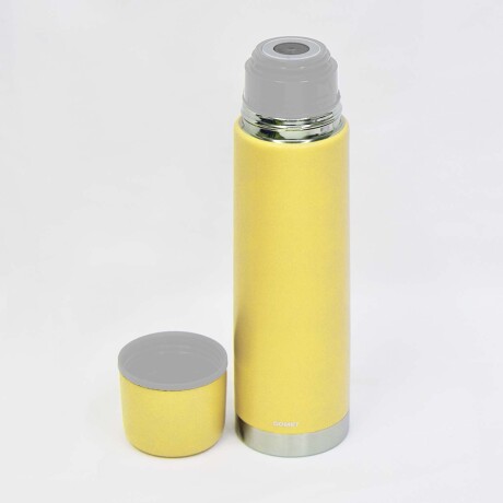 Termo Bala Acero Inoxidable 750Ml Mantiene Frío Calor Comet Amarillo