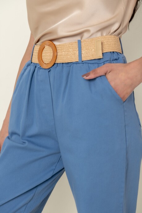 PANTALON FICUS Baby blue