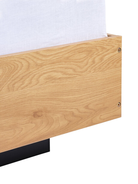 Estructura cama c/almac 140x200 ELLINGE color roble Estructura cama c/almac 140x200 ELLINGE color roble