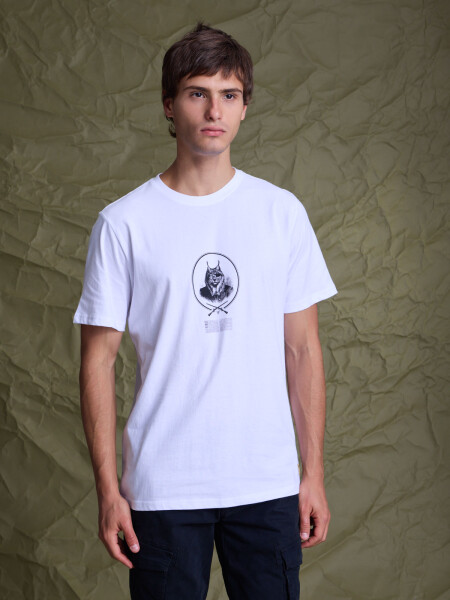 T-SHIRT CORSARIO BLANCO