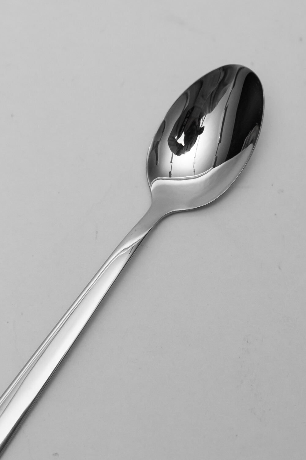 Cuchara Asher De Té Set 4 Un. Plateado Brillante Color Unico