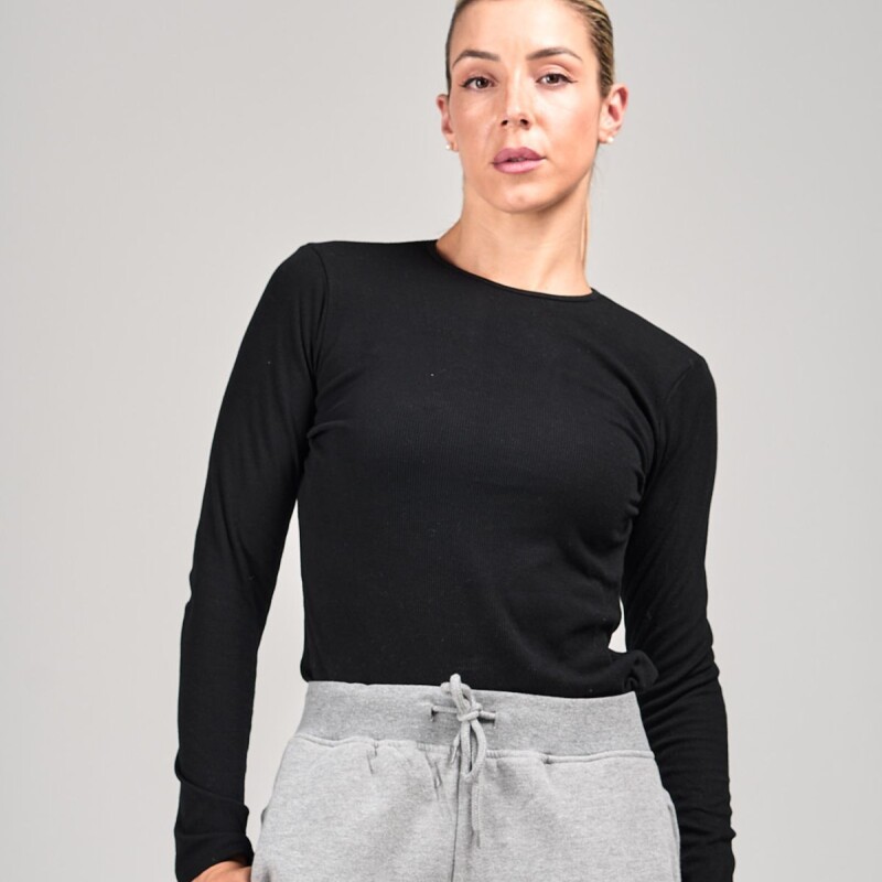 Remera basica slowly Black