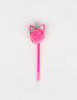 Lapices y Lapiceras Pompon Boligrafo Con Pompón - Fucsia Medio
