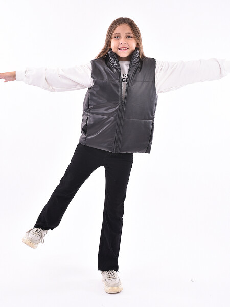 CHALECO ROMINA III NEGRO