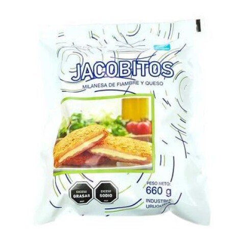 Milanesas de Jamón y Queso Jacobitos 650Grs Milanesas de Jamón y Queso Jacobitos 650Grs